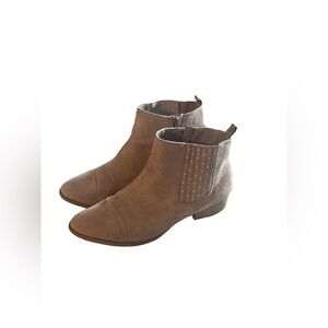 Kohl’s Women’s Booties Ankle Boot Mocha Taupe‎ Size 10